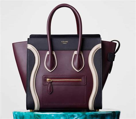 celine micro luggage tricolor price|celine luggage micro size.